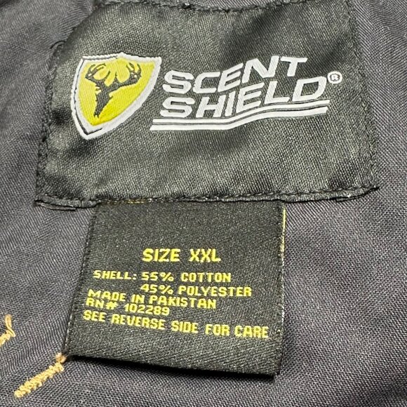 Scent Shield Mens XXL Cargo Hunting Pants Camouflage Print Multi Pockets Outdoor - Picture 3 of 16